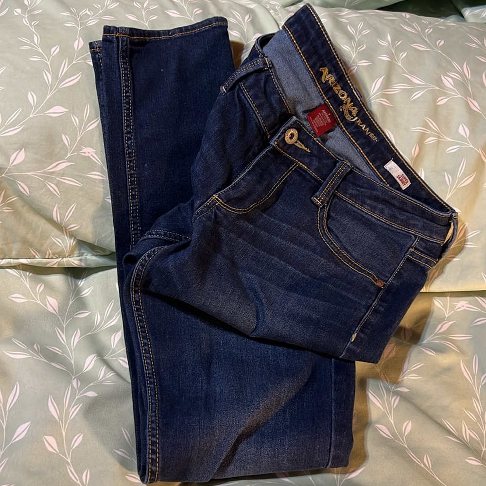 ARIZONA JEANS 👖 size 7 average Super Skinny and stretchy - Picture 4 of 5